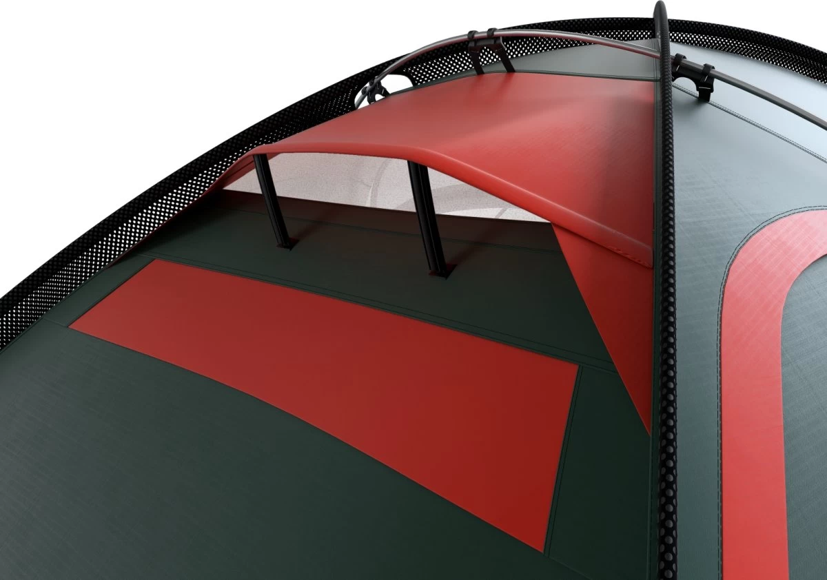 Husky Fighter 3-4 Green, Geodätisches Zelt – Bild 8