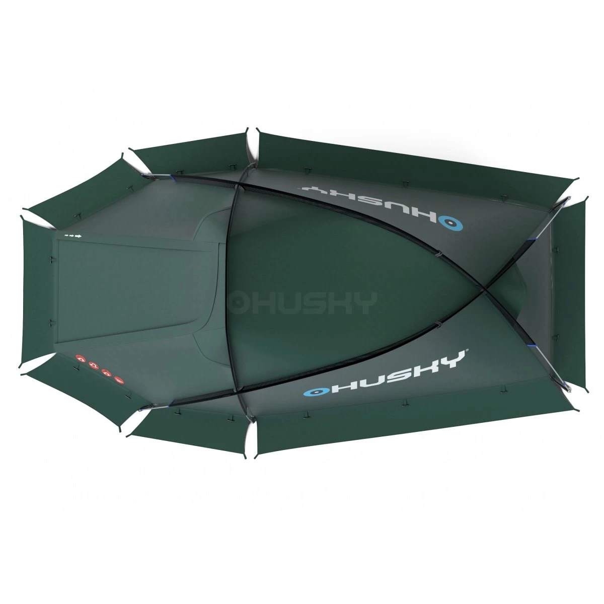 Husky Flame 2 Green – Bild 4