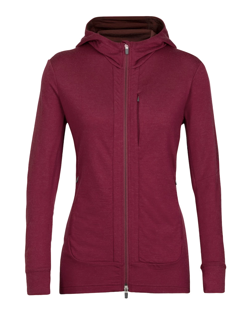 Icebreaker - Merino Quantum III Zip-Hoodie Damen, Zip-Hoodie