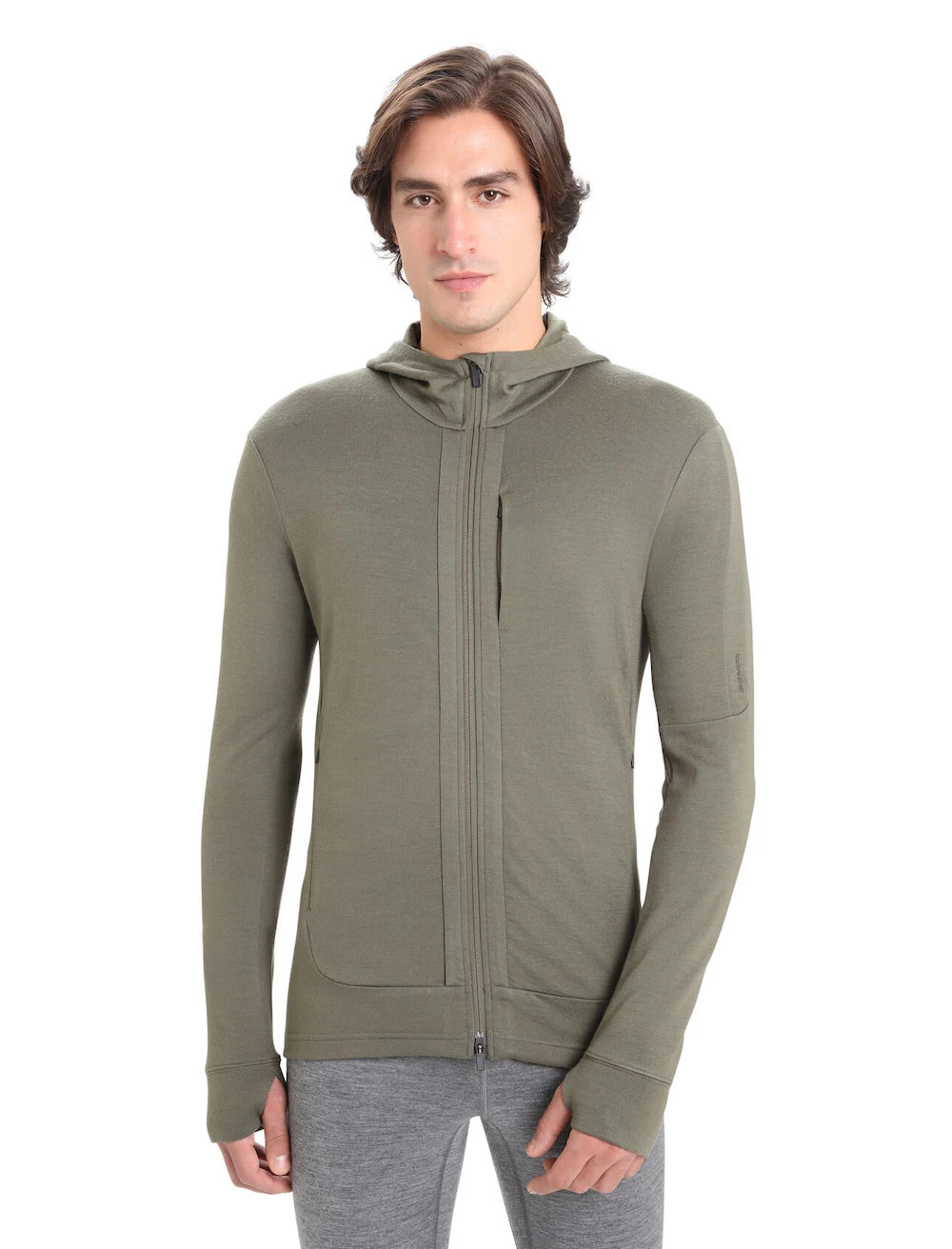 Icebreaker - Merino Quantum III Zip-Hoodie Herren, Zip-Hoodie