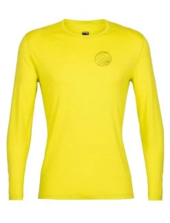 Icebreaker - Merino 200 Oasis Langarmshirt Alps 3D Herren, Langarmshirt