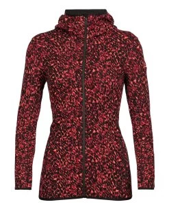 Icebreaker - Merino Elemental Zip-Hoodie Lichen Damen, Kapuzenjacke