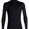 Icebreaker - Merino 200 Oasis Half Zip Langarmshirt Herren, Langarmshirt