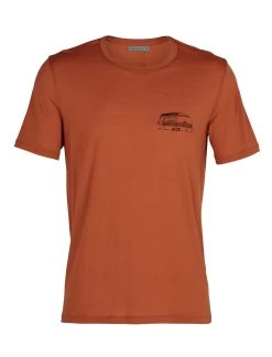 Icebreaker - Merino Tech Lite Caravan Life Herren, T-Shirt
