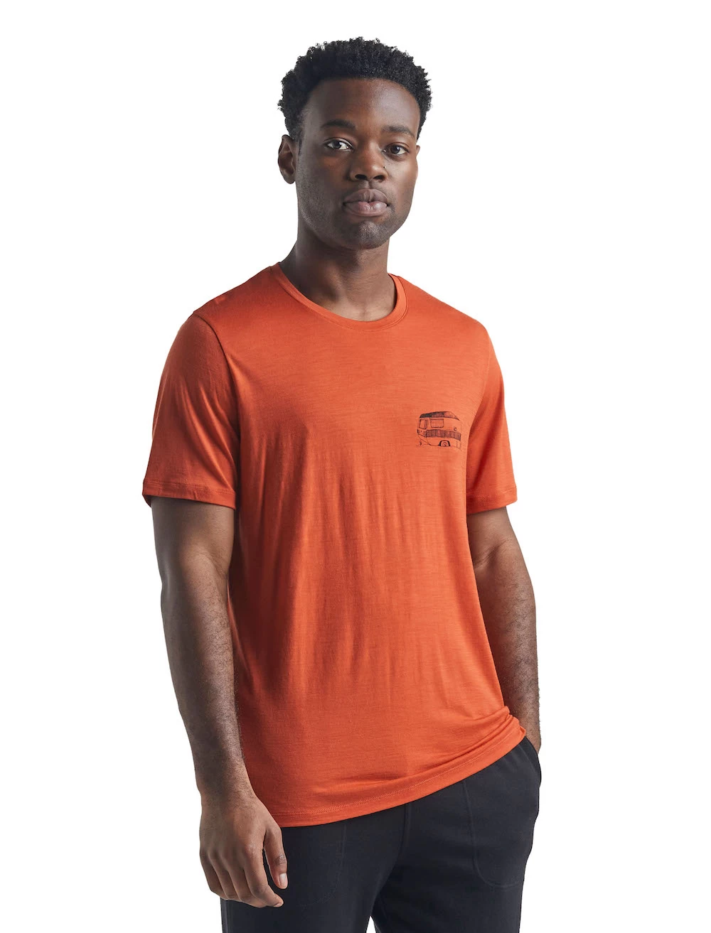 Icebreaker - Merino Tech Lite Caravan Life Herren, T-Shirt – Bild 2