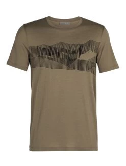 Icebreaker - Merino Tech Lite St Anton Herren, T-Shirt