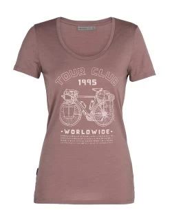 Icebreaker - Merino Tech Lite Tour Club 1995 Damen, T-Shirt