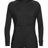 Icebreaker - ZoneKnit™ Merino Zip-Hoodie Damen, Kapuzenjacke Damen