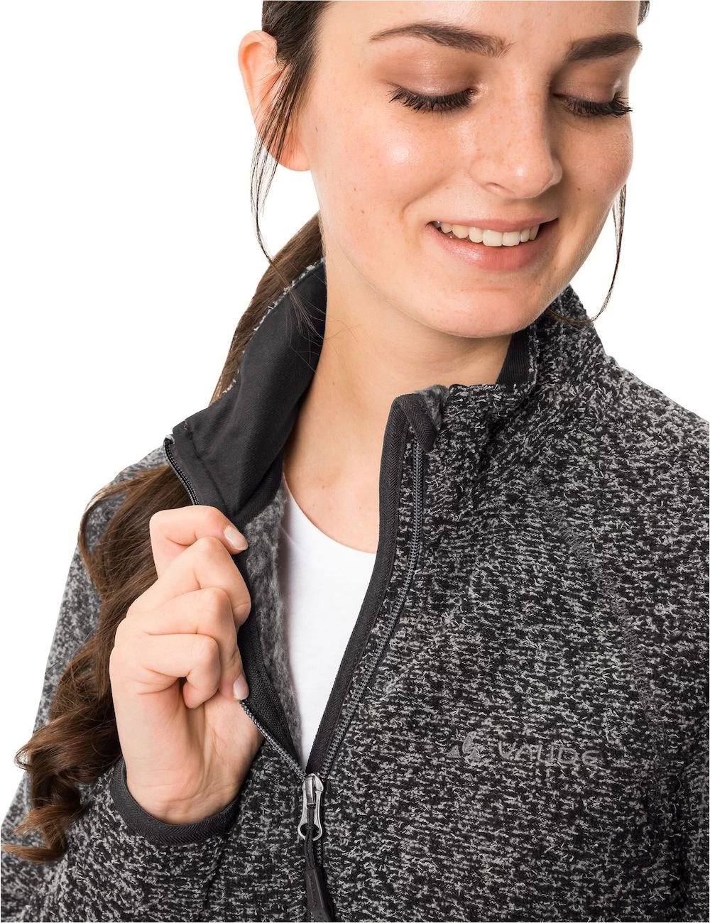 Vaude - Women's Rienza Jacket III, Fleecejacke – Bild 5