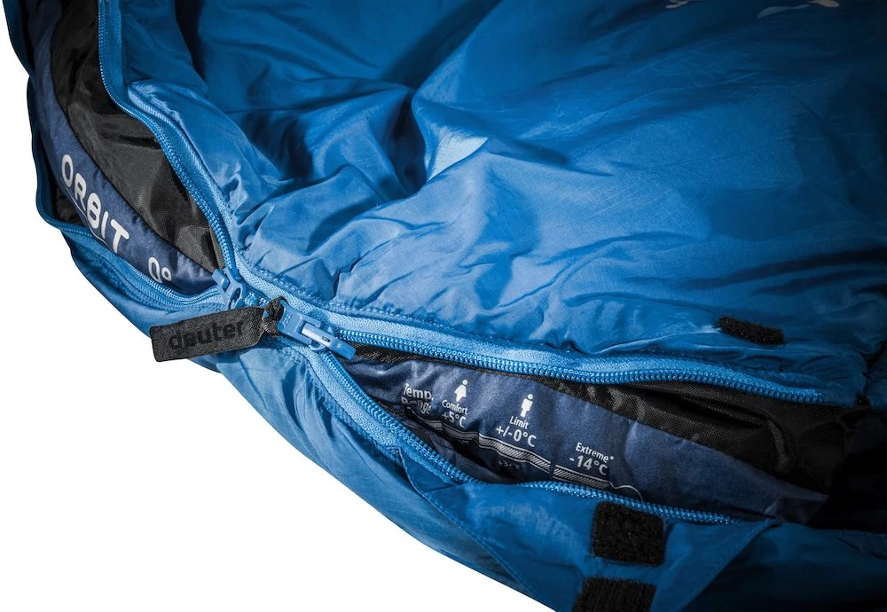 Deuter - Orbit 0° L / Zip Left, Kunstfaserschlafsack – Bild 4