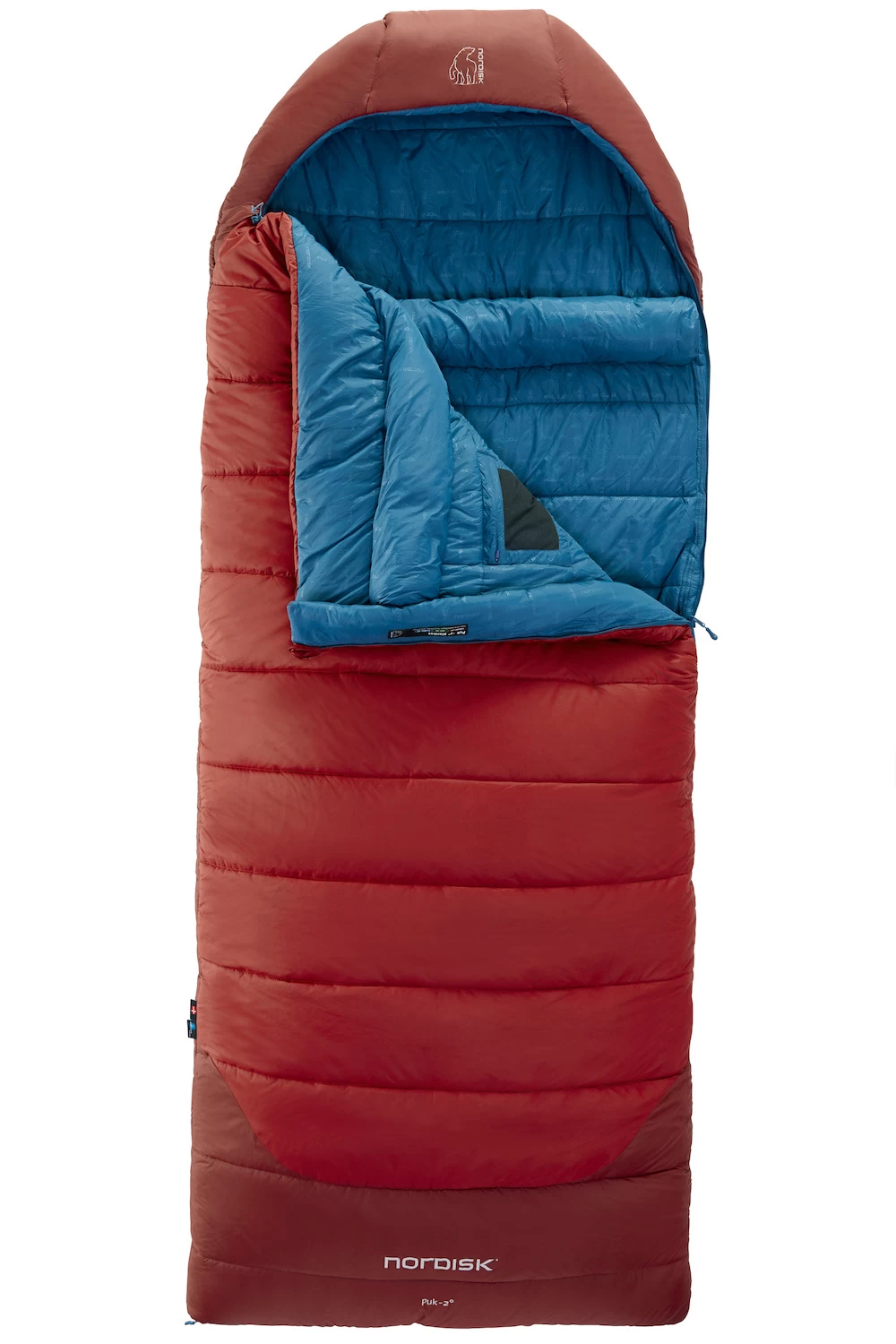 Nordisk - Puk -2° Blanket, 3-Jahreszeiten-Schlafsack – Bild 2