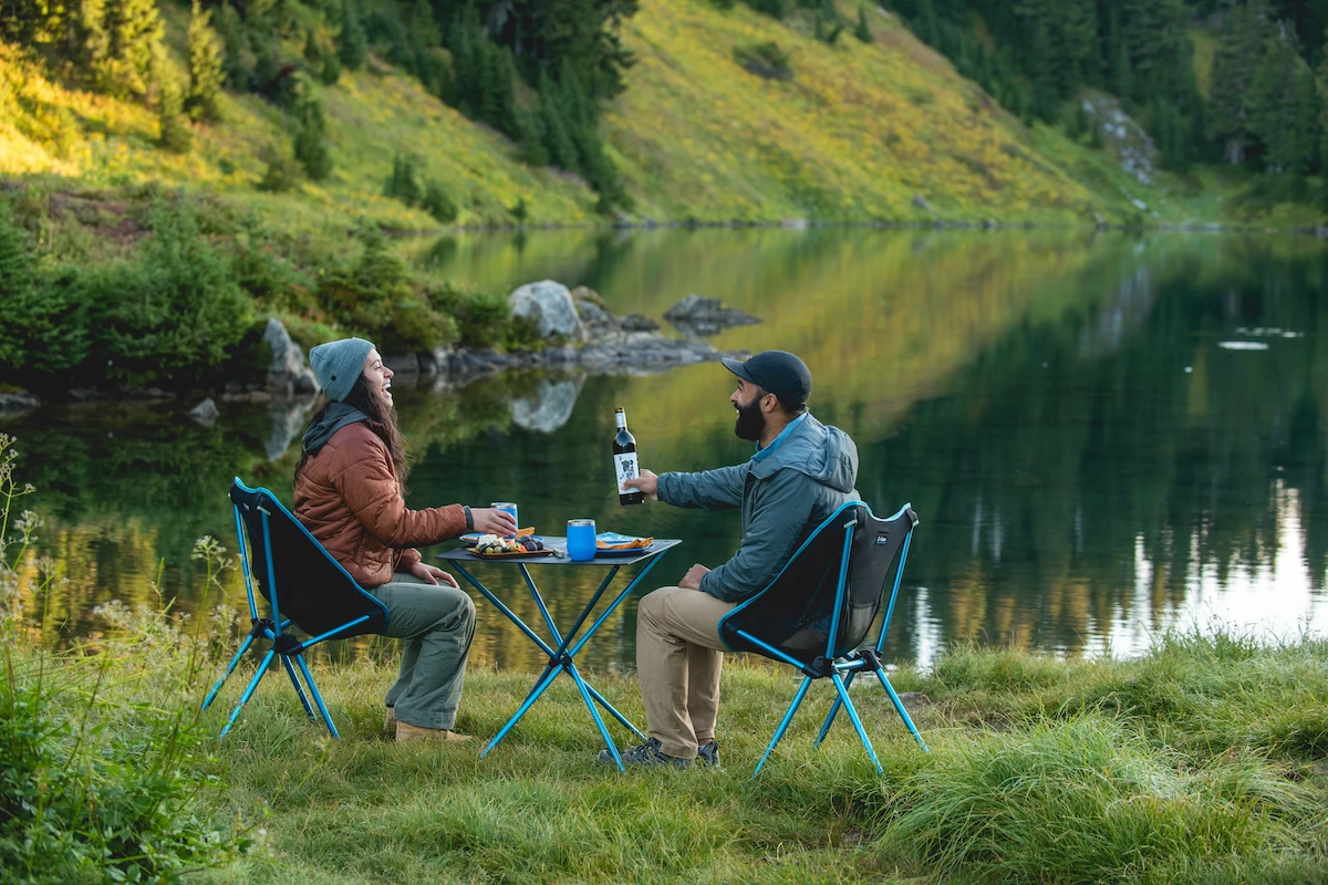 Helinox - Café Chair, Campingstuhl Mit Hoher Sitzfläche – Bild 3