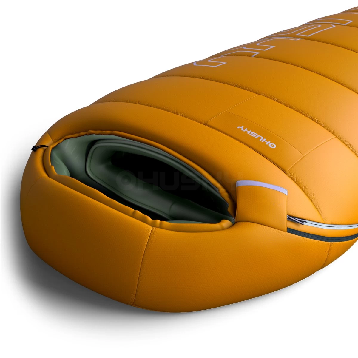 Husky - Mini Orange, Kunstfaserschlafsack – Bild 3